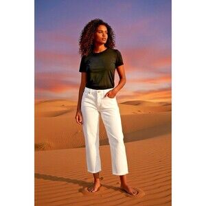 Habitat White Straight Leg Jeans